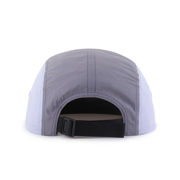 Pictured is this New Balance BRRR Alt 5 Panel EX ’47 FIVE PANEL cap in grey. 2