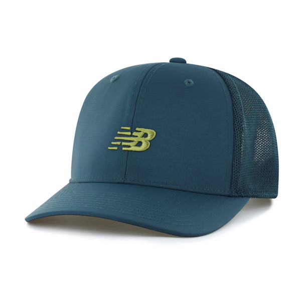 Pictured is this New Balance BRRR ’47 TRUCKER cap in green. 1
