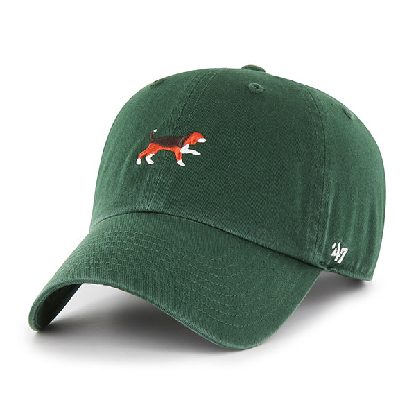 Pictured is this Dog Icon Beagle Base Runner ’47 CLEAN UP cap in green. 1
