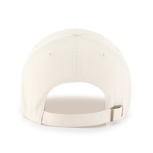 Pictured is this Dog Icon German Shepherd Base Runner '47 CLEAN UP cap in natural. 2