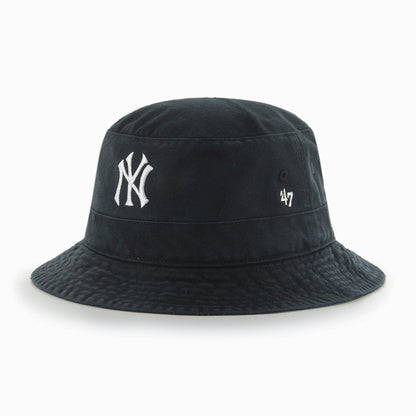 Pictured is this MLB New York Yankees '47 BUCKET cap in black. 1