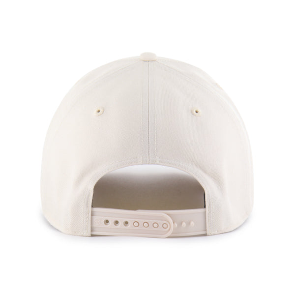 Pictured is this MLB New York Yankees Ballpark '47 MVP cap in natural and portabella. 2