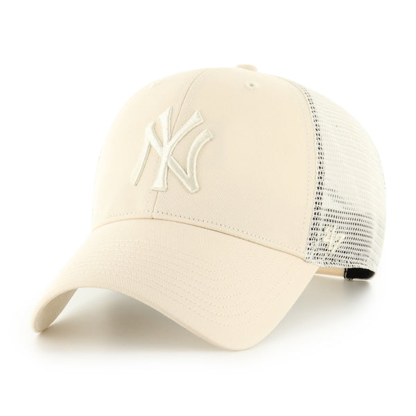 Pictured is this MLB New York Yankees Branson ’47 MVP cap in natural. 1