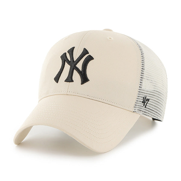 Pictured is this MLB New York Yankees Branson '47 MVP cap in natural. 1