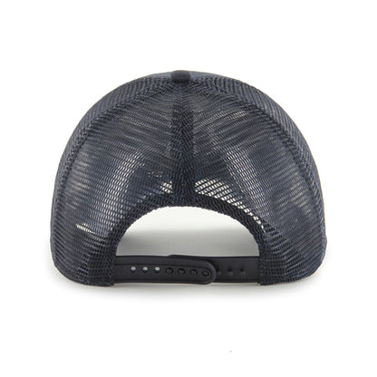 Pictured is this MLB New York Yankees Branson ’47 MVP cap in navy. 2