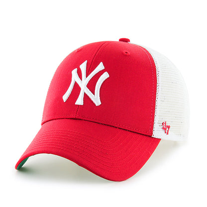 Pictured is this MLB New York Yankees Branson Kids '47 MVP cap in red. 1