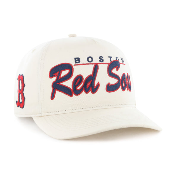 Pictured is this MLB Boston Red Sox Brushmark '47 HITCH cap in natural. 1