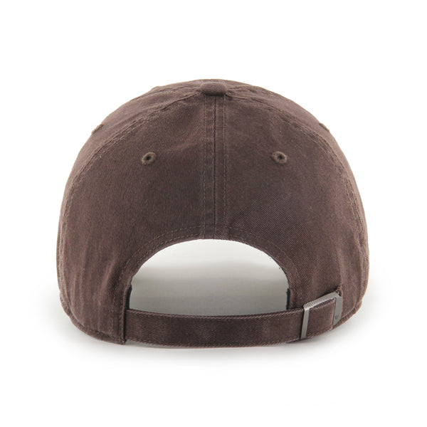 Pictured is this MLB New York Yankees Base Runner '47 CLEAN UP cap in brown. 2