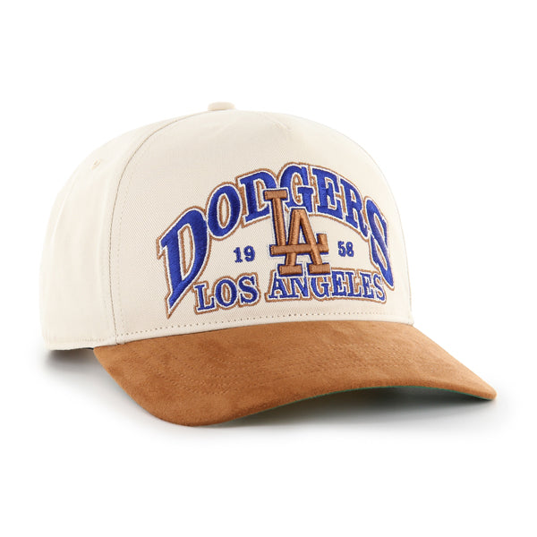 Pictured is this MLB Los Angeles Dodgers Brentwood Suede '47 HITCH cap in natural. 3