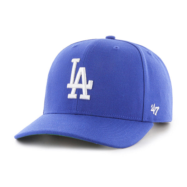 Pictured is this MLB Los Angeles Dodgers Cold Zone '47 MVP cap in blue. 1