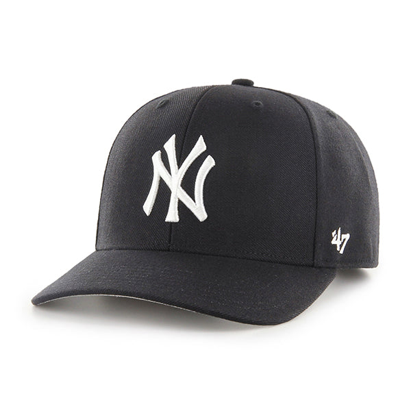 Pictured is this MLB New York Yankees Cold Zone '47 MVP cap in black. 1