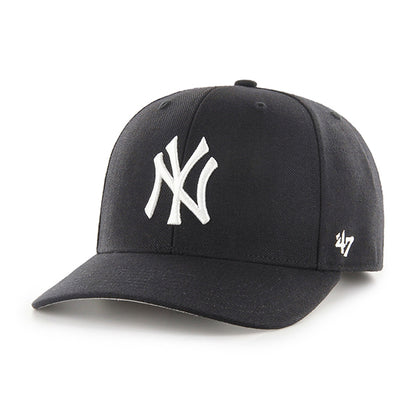 Pictured is this MLB New York Yankees Cold Zone '47 MVP cap in black. 1