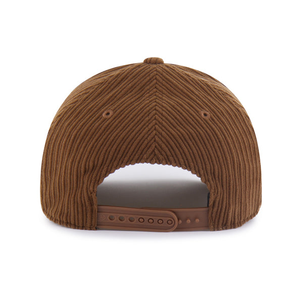 Pictured is this MLB New York Yankees Cord Patch ’47 HITCH cap in brown. 2