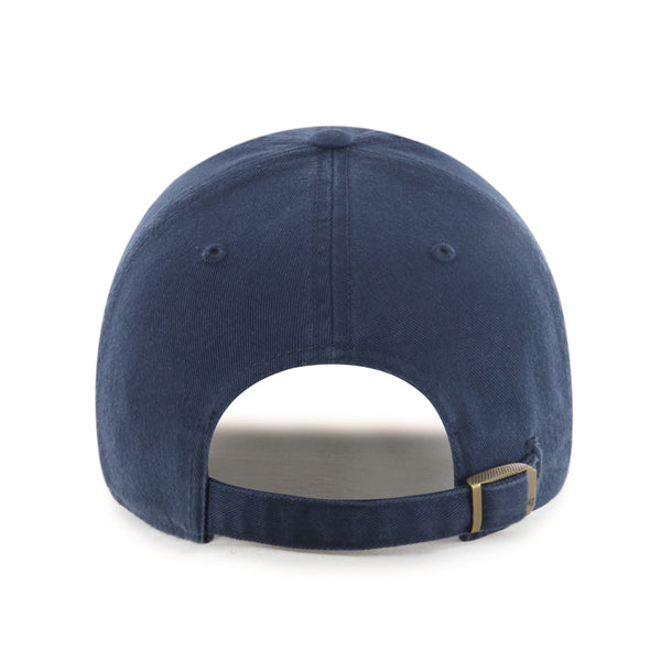 Pictured is this MLB Boston Red Sox Crosspatch '47 CLEAN UP cap in navy. 2