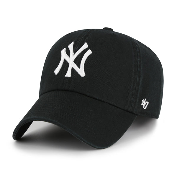 Pictured is this MLB New York Yankees Denim '47 MVP cap in black. 1