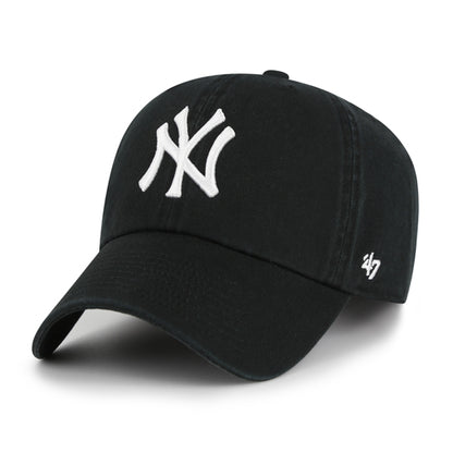 Pictured is this MLB New York Yankees Denim '47 MVP cap in black. 1
