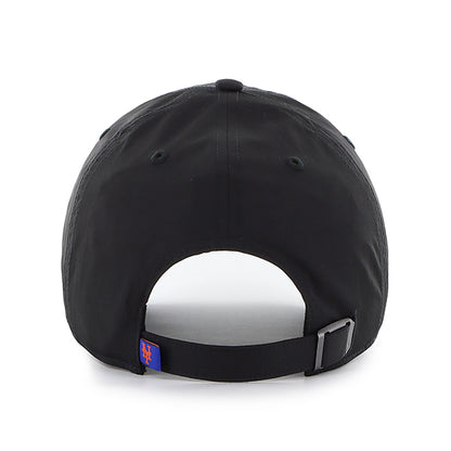 Pictured is this MLB New York Mets Eight Bit Hero '47 CLEAN UP cap in black. 2