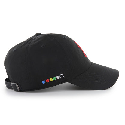 Pictured is this MLB New York Yankees Eight Bit Hero '47 CLEAN UP cap in black. 4