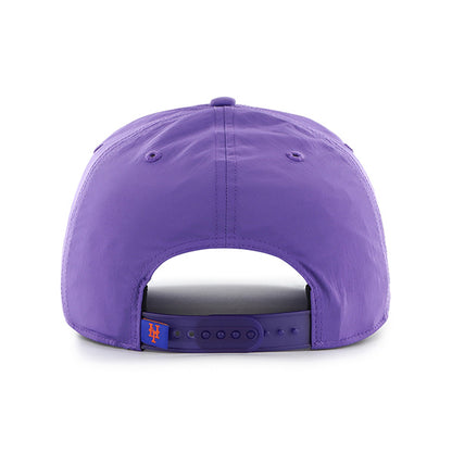 Pictured is this MLB New York Mets Eight Bit Hero '47 HITCH cap in purple. 2
