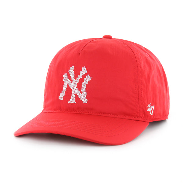 Pictured is this MLB New York Yankees Eight Bit Hero '47 HITCH cap in red. 3