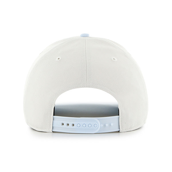 Pictured is this MLB Los Angeles Dodgers Two Tone '47 HITCH cap in natural. 2