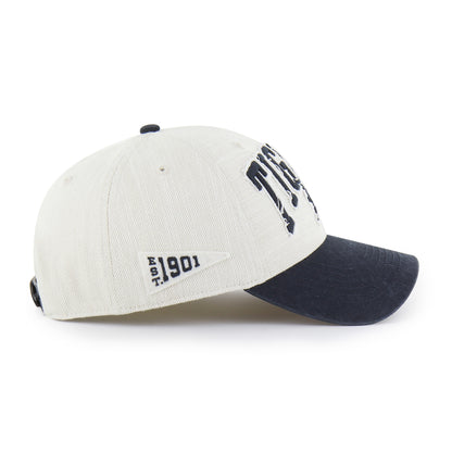 Pictured is this MLB Detroit Tigers Groten ’47 MVP cap in white & black. 4