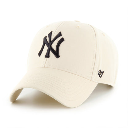 Pictured is this MLB New York Yankees Legend ’47 MVP cap in natural. 1