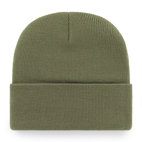 Pictured is this MLB New York Yankees Haymaker ’47 CUFF KNIT beanie cap in kelly green. 2