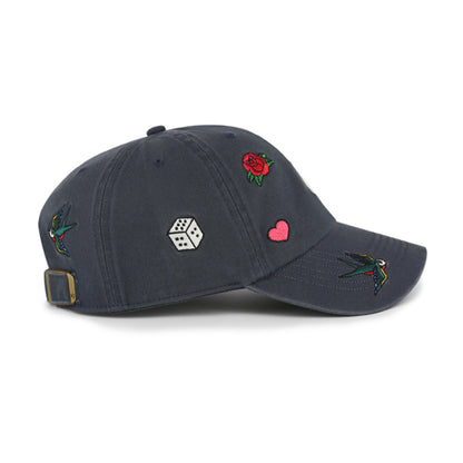 Pictured is this MLB New York Yankees Multi Scatter ’47 CLEAN UP cap in grey. 3