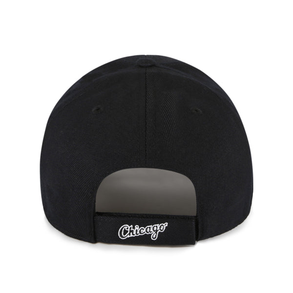 Pictured is this MLB Chicago White Sox '47 MVP cap in black. 2