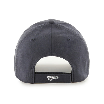 Pictured is this MLB Detroit Tigers '47 MVP cap in navy. 2