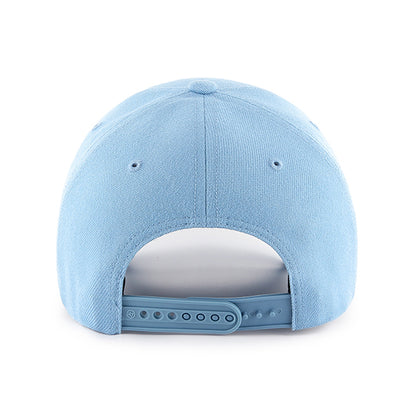 Pictured is this MLB New York Yankees Snapback ’47 MVP cap in blue. 2