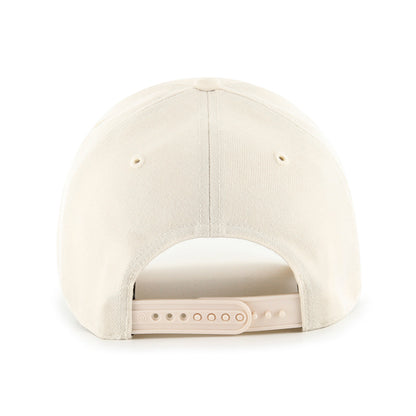 Pictured is this MLB New York Yankees Snapback ’47 MVP cap in natural. 2