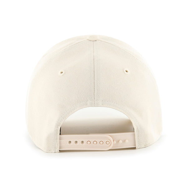Pictured is this MLB New York Yankees Snapback ’47 MVP cap in natural. 2