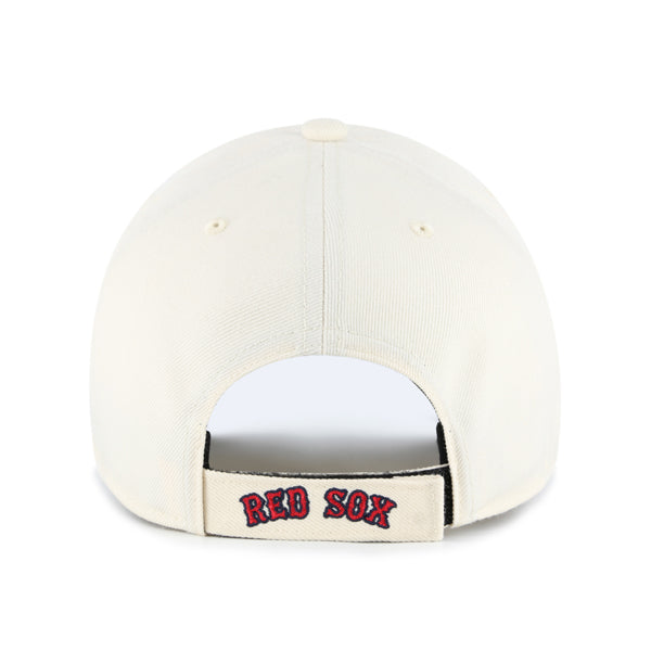 Pictured is this MLB Boston Red Sox Two Tone '47 MVP cap in natural. 2