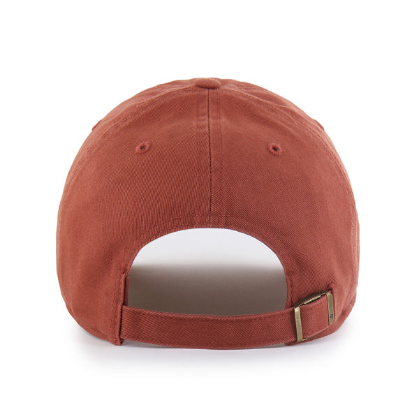 Pictured is this MLB Boston Red Sox ’47 CLEAN UP cap in dark red. 2