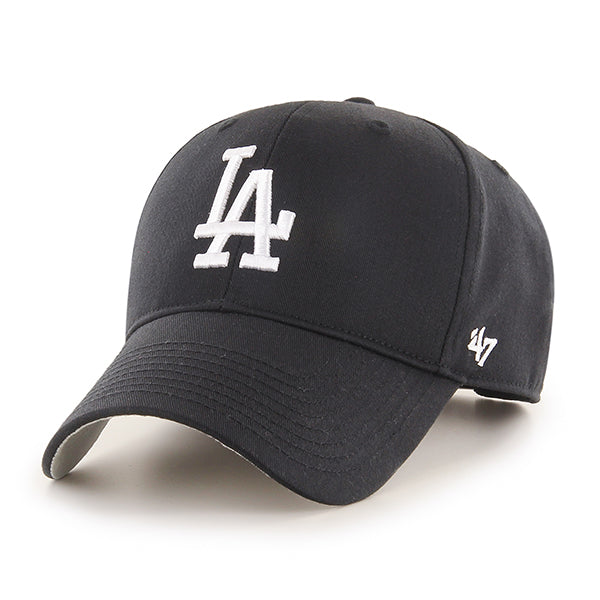 Pictured is this MLB Los Angeles Dodgers Raised Kids '47 MVP cap in black. 1
