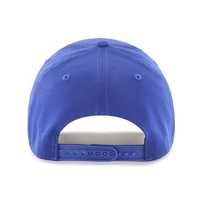 Pictured is this MLB Los Angeles Dodgers Raised Basic '47 MVP cap in blue. 2