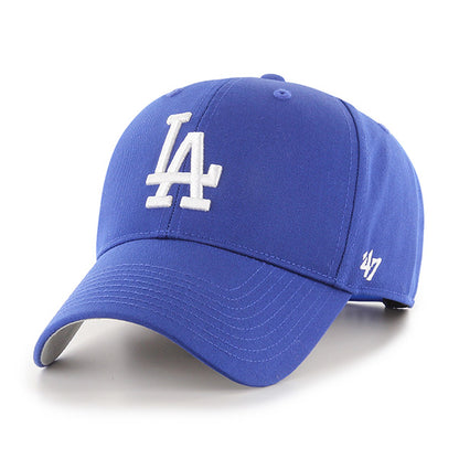 Pictured is this MLB Los Angeles Dodgers Raised Kids ’47 MVP cap in blue. 1