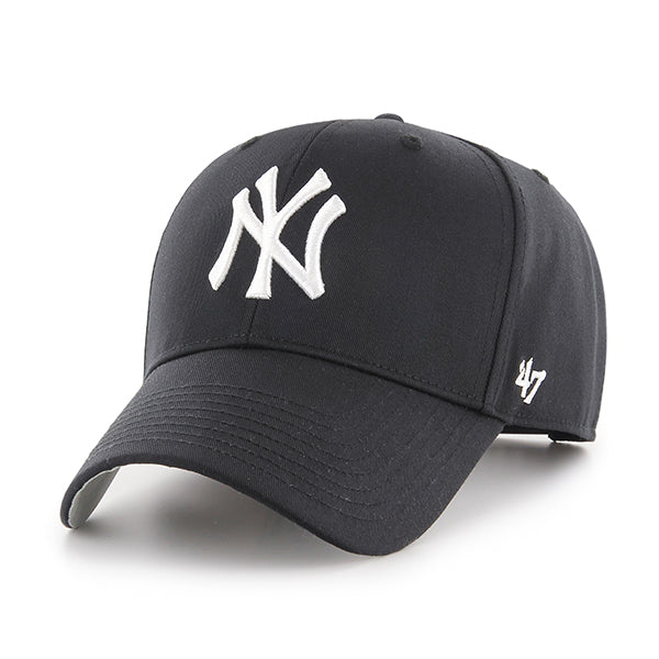 Pictured is this MLB New York Yankees Raised Kids ’47 MVP cap in black. 1