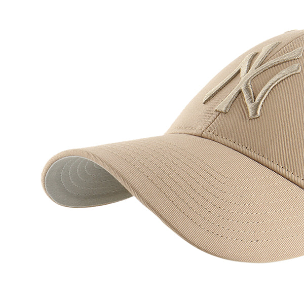 Pictured is this MLB New York Yankees Raised ’47 MVP cap in beige. 3