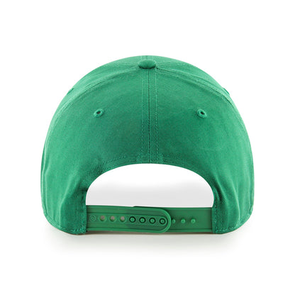 Pictured is this MLB New York Yankees Raised Kids ’47 MVP cap in kelly green. 2