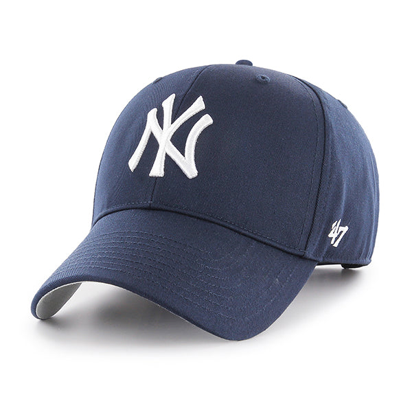 Pictured is this MLB New York Yankees Raised Kids '47 MVP cap in navy. 1