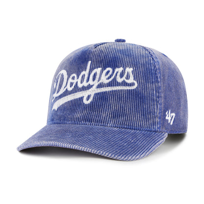 Pictured is this MLB Los Angeles Dodgers Reclaim '47 HITCH cap in blue. 1