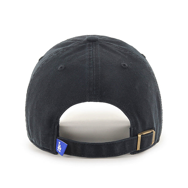 Pictured is this MLB Los Angeles Dodgers '47 CLEAN UP cap in black. 2