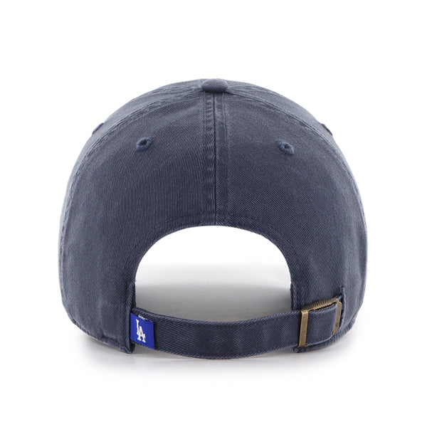 Pictured is this MLB Los Angeles Dodgers '47 CLEAN UP cap in navy. 2