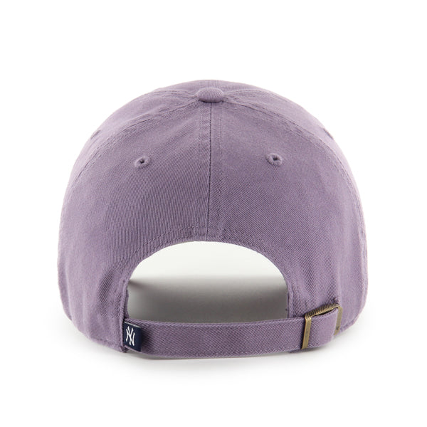 Pictured is this MLB New York Yankees '47 CLEAN UP cap in pastel purple. 2