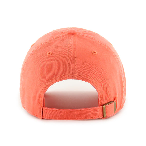 Pictured is this MLB New York Yankees '47 CLEAN UP cap in pastel orange. 2