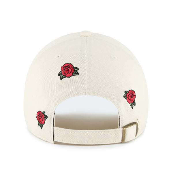 Pictured is this MLB Los Angeles Dodgers Scatter ’47 CLEAN UP cap in natural. 2