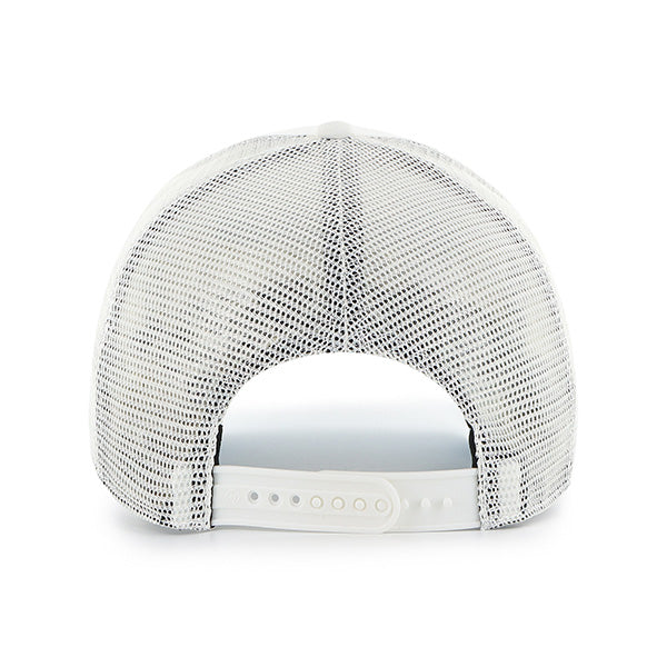 Pictured is this MLB Los Angeles Dodgers Soft Glow Script '47 OFFSIDE DT cap in natural. 2